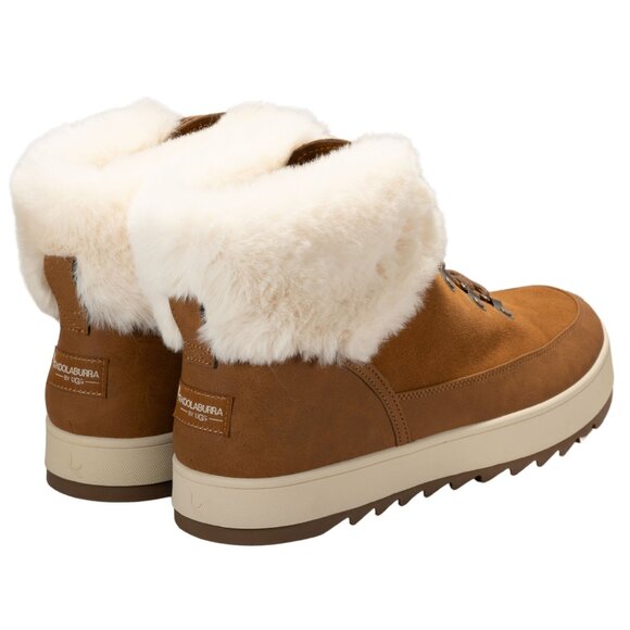 Koolaburra by UGG Womens Tynlee Lace-up Fashion Boot Chestnut Size 10 M - Picture 3 of 13